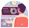 Working man image